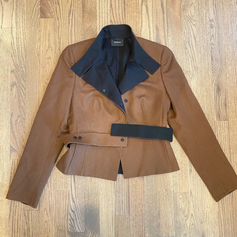 Rare akris 100% cashmere jacket